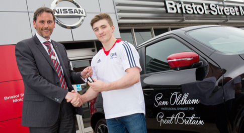 Nissan Ilkeston helps Olympic gymnast on the road to Rio