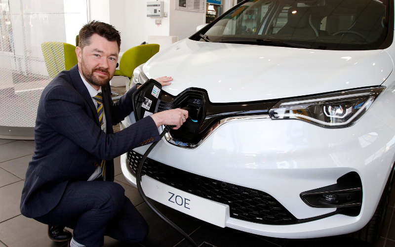 Electric Vehicle Accreditation For Bristol Street Motors Renault Gloucester